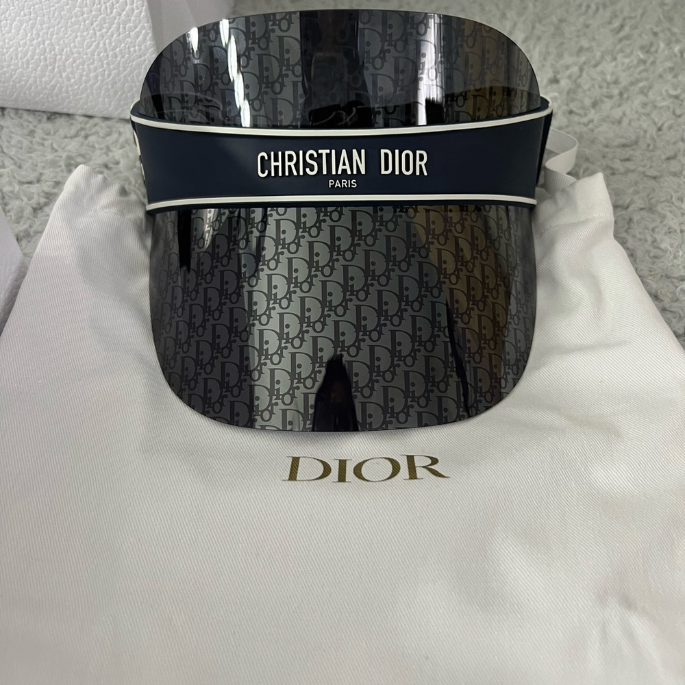 DIOR Women’s Blue Dior Club Visor - Picture 2 of 5